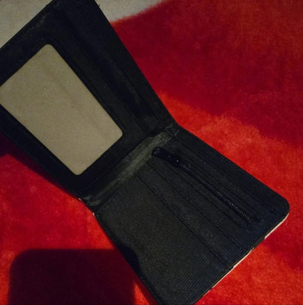 New demon slayer anime manga leather wallet